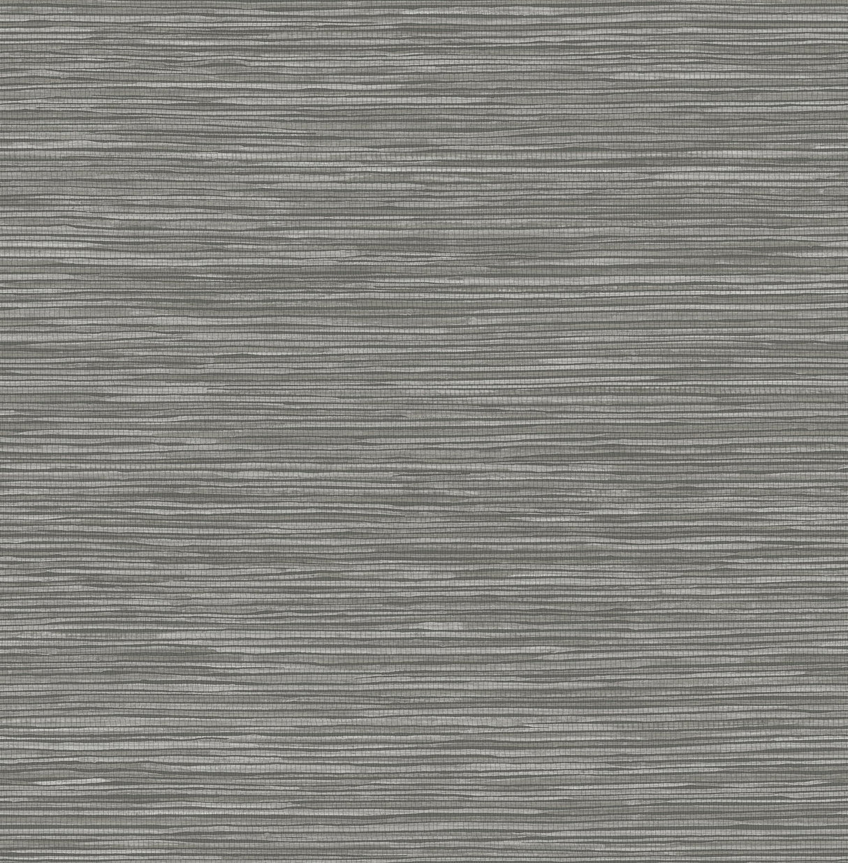 Alton Grey Faux Grasscloth Wallpaper with Modern Graphics Texture - Advantage 4125-26718