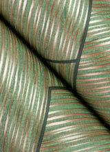 Ember Copper Geometric Basketweave Wallpaper with Modern Graphic Basketweave Pattern - Advantage 4125-26726
