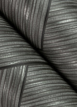 Ember Grey Geometric Basketweave Wallpaper with Modern Graphic Faux Grasscloth Texture - Brewster 4125-26729