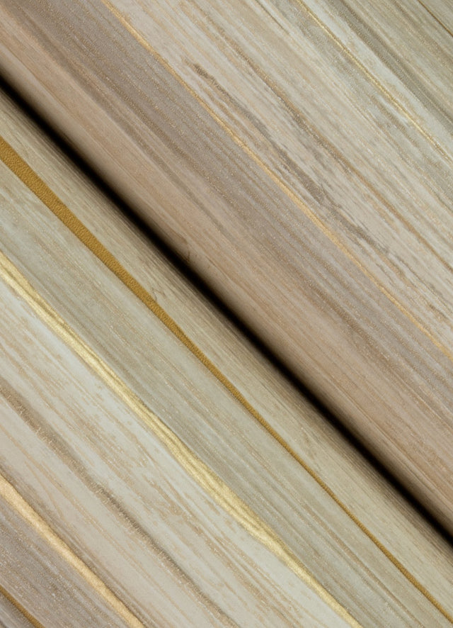 Rowan Wheat Faux Grasscloth Wallpaper with Metallic Textured Graphics - Advantage 4125-26743