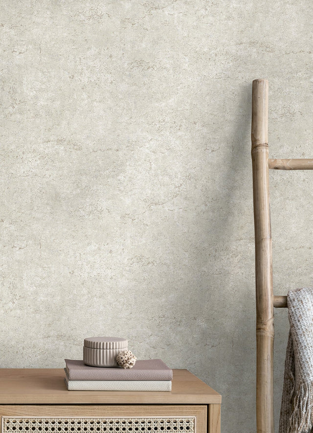 Colt Stone Cement Wallpaper with Distressed Textures Industrial Style - Brewster 4125-26751