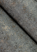 Colt Grey Cement Wallpaper with Distressed Textures and Industrial Metallic Raised Ink - Advantage 4125-26753