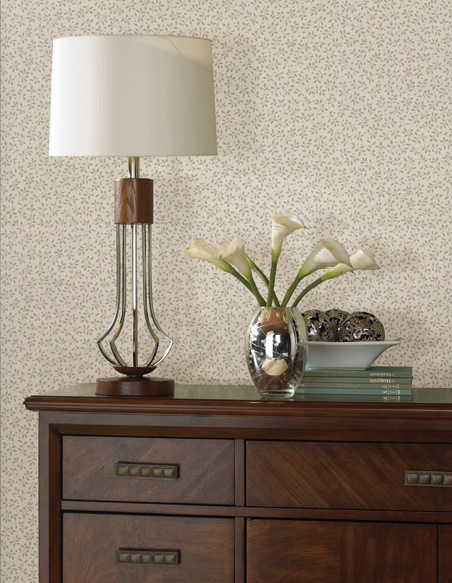 Ashdown Dark Blue Tree Wallpaper with Botanical Trees Pattern, Modern Unpasted Non Woven - Brewster M1672