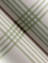 Twain Green Plaid Wallpaper with Farmhouse Graphic Plaid Pattern - Chesapeake 4134-26996