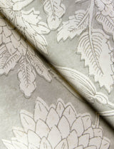 Vadouvan Grey Jacobean Trail Wallpaper with Traditional Botanical Jacobean Pattern - Chesapeake 4134-72537SAM