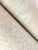 Vadouvan Blush Jacobean Trail Wallpaper with Traditional Botanical Pattern - Chesapeake 4134-72538