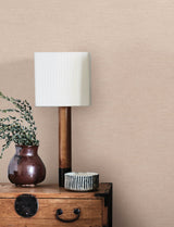 Chambray Blush Fabric Weave Wallpaper with Fabric Textures Pattern, Transitional Style - Chesapeake 4134-72555