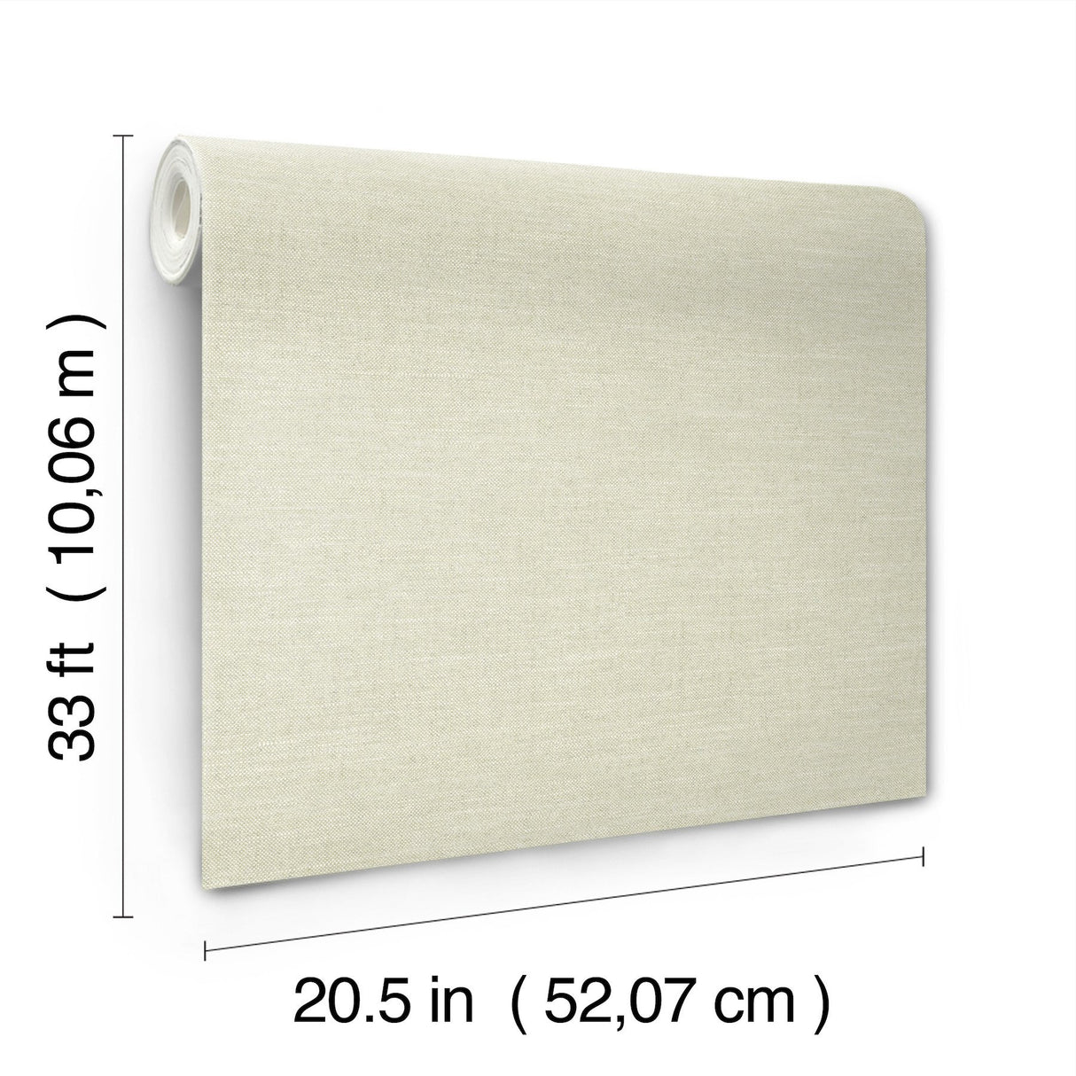 Chambray Sage Fabric Weave Wallpaper with Fabric Textures Motif - Chesapeake 4134-72557