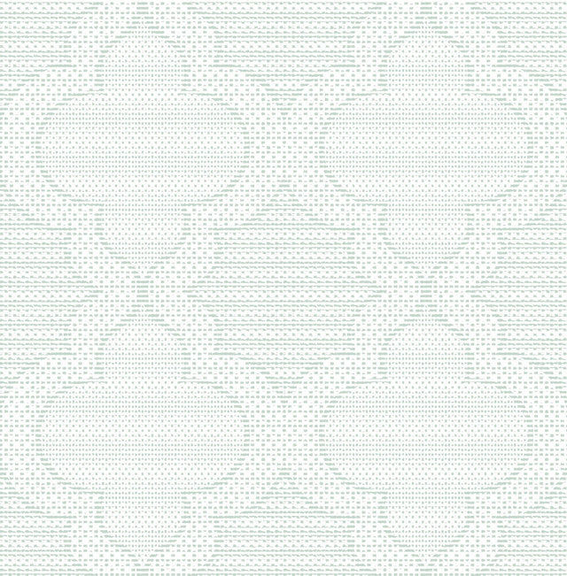 Ernest Turquoise Quilted Quatrefoil Wallpaper with Modern Graphic Quatrefoil Pattern - Brewster 4135-27288