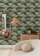 Peter Green Rabbit Fields Wallpaper with Whimsical Animals Pattern - A-Street Prints 4135-27299