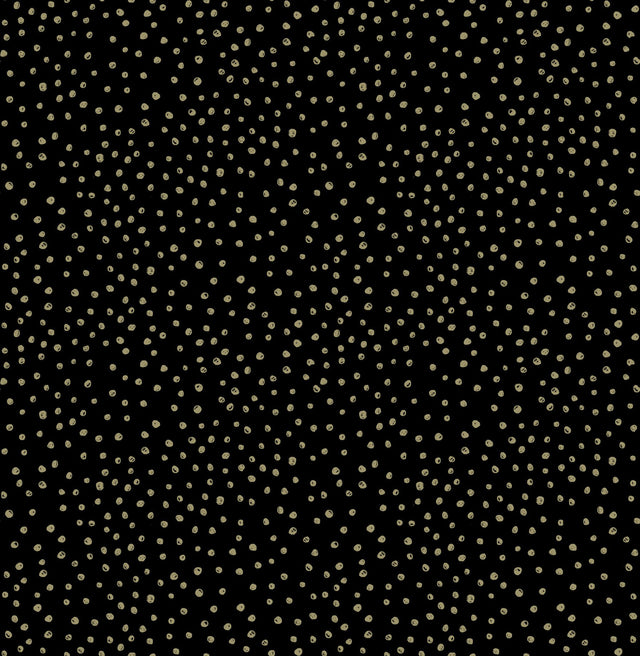 Cassie Gold Petite Polka Wallpaper with Metallic Polka Dots - A-Street Prints 4135-27306