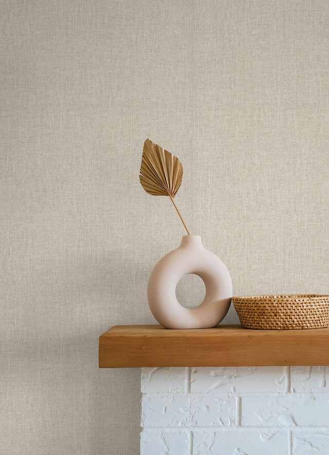 Cromie Beige Texture Wallpaper with Textured Graphics Pattern - A-Street Prints 4135-6902