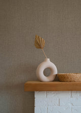 Cromie Brown Texture Wallpaper with Raised Ink Vinyl on Non Woven, Transitional Graphics Pattern - A-Street Prints 4135-6905