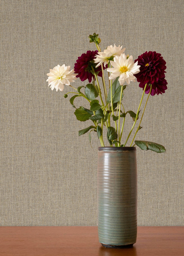 Cromie Taupe Texture Wallpaper with Transitional Texture Pattern - A-Street Prints 4135-6910