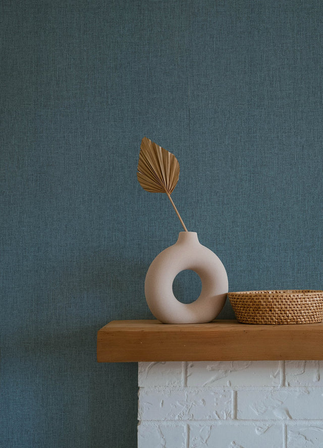 Cromie Navy Texture Wallpaper with Transitional Textured Graphics Pattern - A?Street Prints 4135-6921