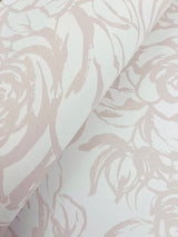 Nelda Light Pink Rose Wallpaper with Modern Botanical Floral Pattern - A-Street Prints 4135-72710