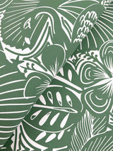 Idalia Green Floral Flamingo Wallpaper with Tropical Animals Motif - A-Street Prints 4135-72714