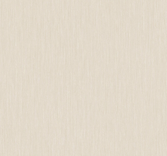 Silky Way Off-White Striated Wallpaper with Textured Stripe Motif - Warner 4140-3704