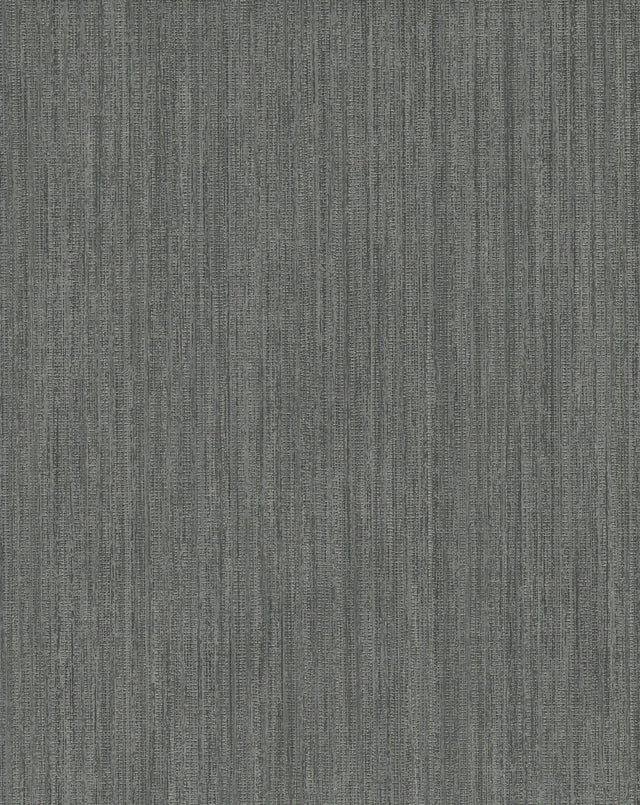 Silky Way Grey Striated Wallpaper with Textured Raised Ink Stripes - Warner 4140-3707