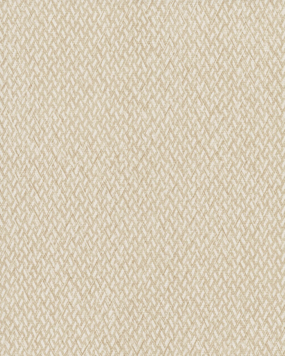 Weave It To Me Light Brown Geometric Wallpaper with Fabric & Woven Textures Pattern, Transitional - Warner 4140-3710
