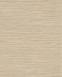 Leicester Neutral Metallic Stripe Wallpaper in cream, ochre and sandy beige with metallic silver accents by Warner - YKGW2123N