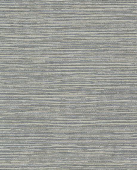 Leicester Slate Metallic Stripe Textured Non Woven Vinyl Wallpaper by Warner - YKGW2131N