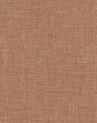 Broadwick Rust Faux Linen Wallpaper by Warner - YKGW2199N