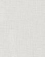 Broadwick White Faux Linen Basketweave Wallpaper by Warner - YKGW2201N