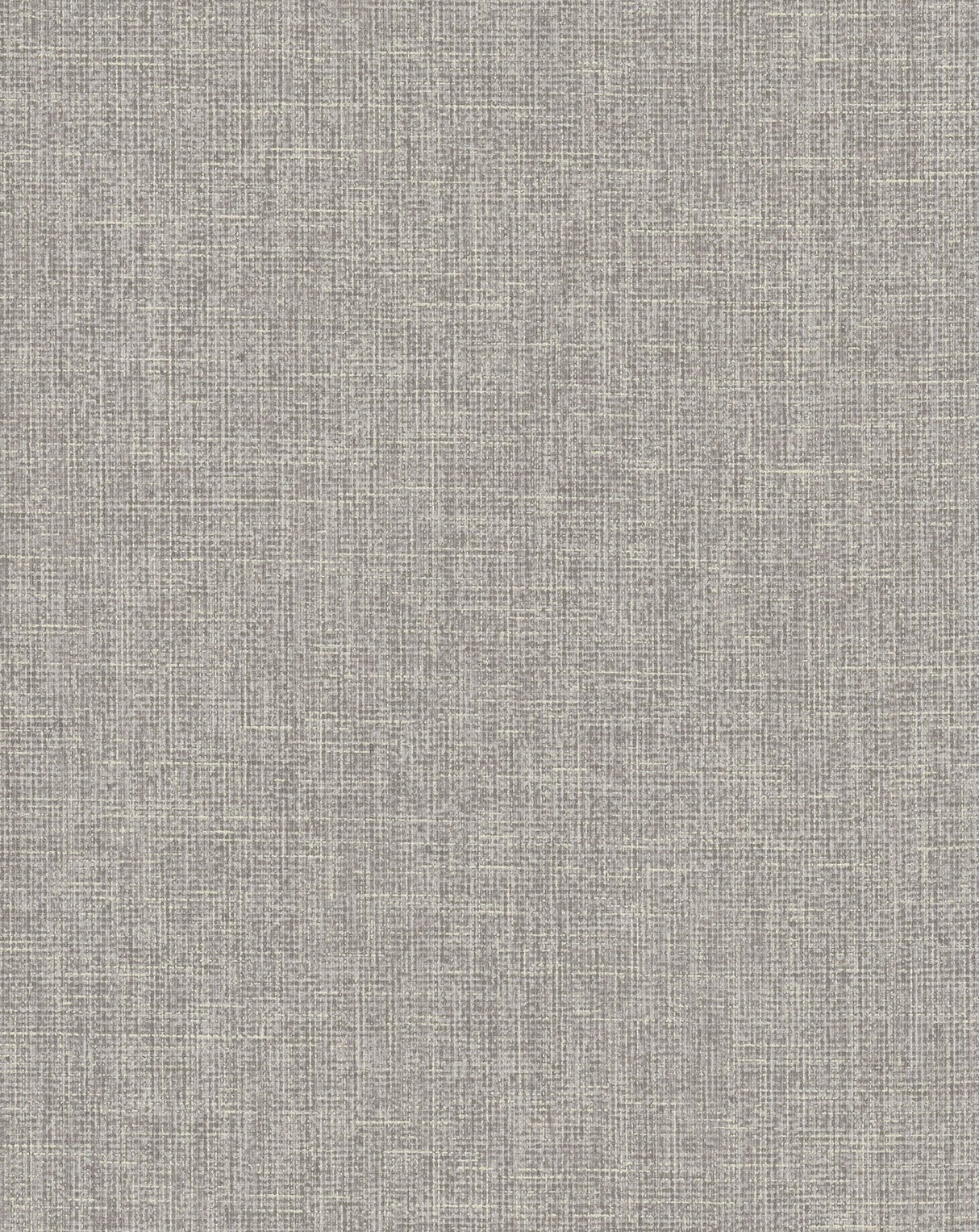 Broadwick Grey Faux Linen Wallpaper with Modern Fabric & Woven Texture - Warner 4140-3723