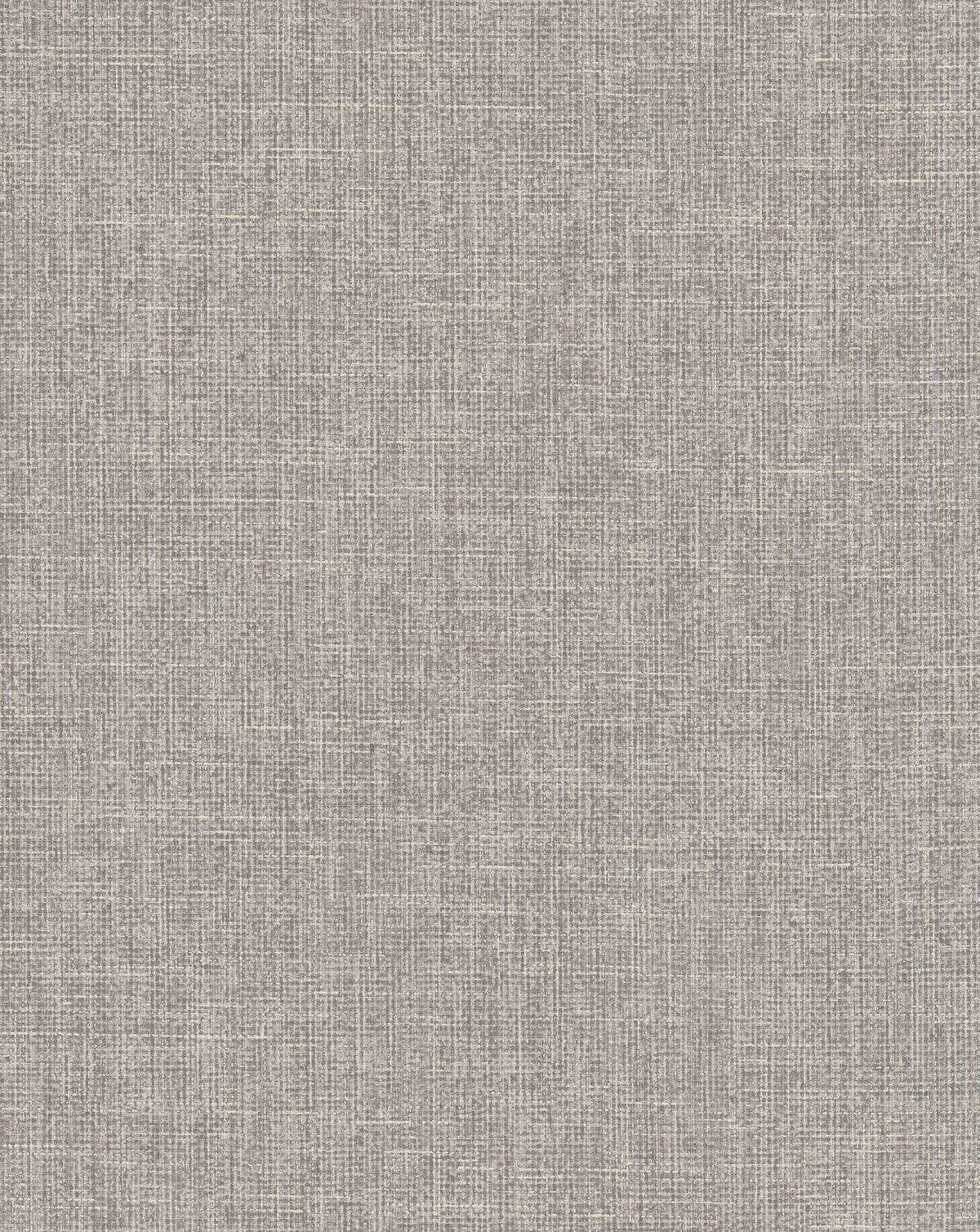 Broadwick Grey Faux Linen Fabric Backed Vinyl Wallpaper by Warner - YKGW2203N