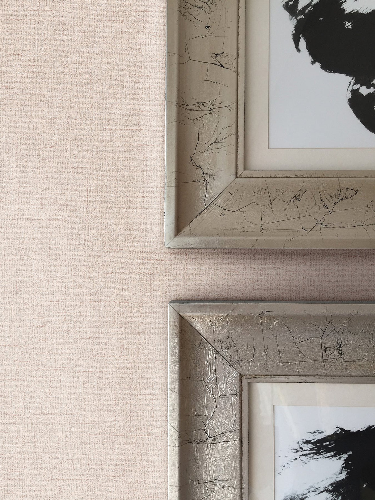 Posh Neutral Faux Fabric Wallpaper with Textured Woven Look - Warner 4140-3728