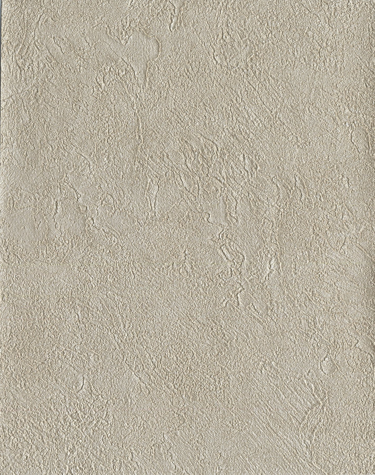 Radiator Pewter Plaster Texture Wallpaper with Metallic Textured Finish - Warner 4140-3746