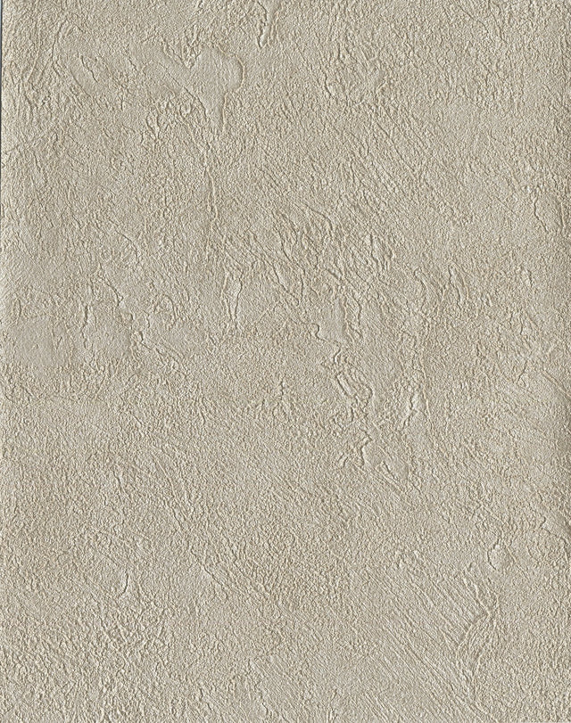 Radiator Pewter Plaster Texture Wallpaper with Metallic Textured Finish - Warner 4140-3746