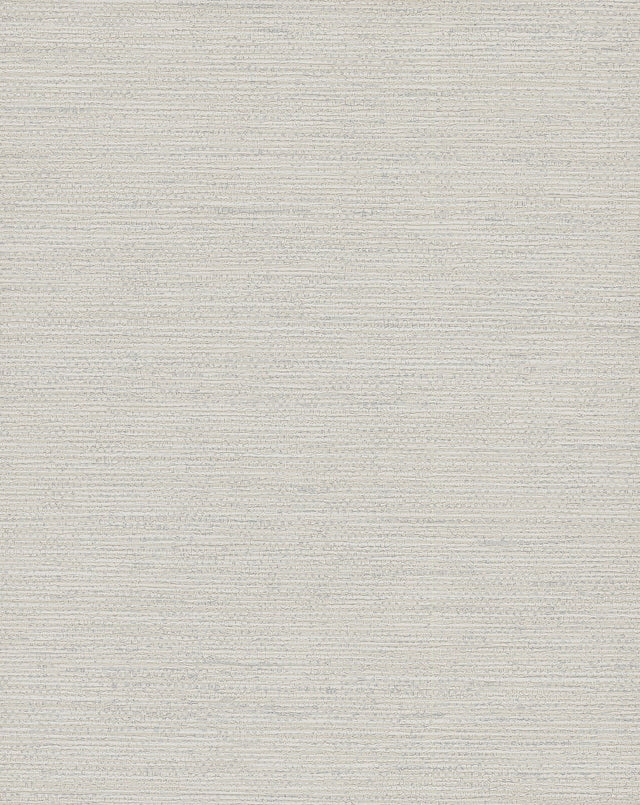 Treasury Sterling Texture Weave Wallpaper with Fabric & Woven Textures Pattern, Transitional Style - 4140-3752