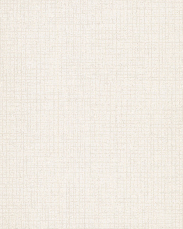 Threads Pearl Faux Fabric Wallpaper with Modern Fabric & Woven Textures Pattern - Warner 4140-3760