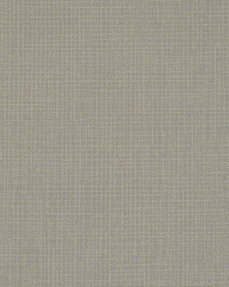 Threads Slate Faux Fabric Textured Wallpaper by Warner - YKSG2966N