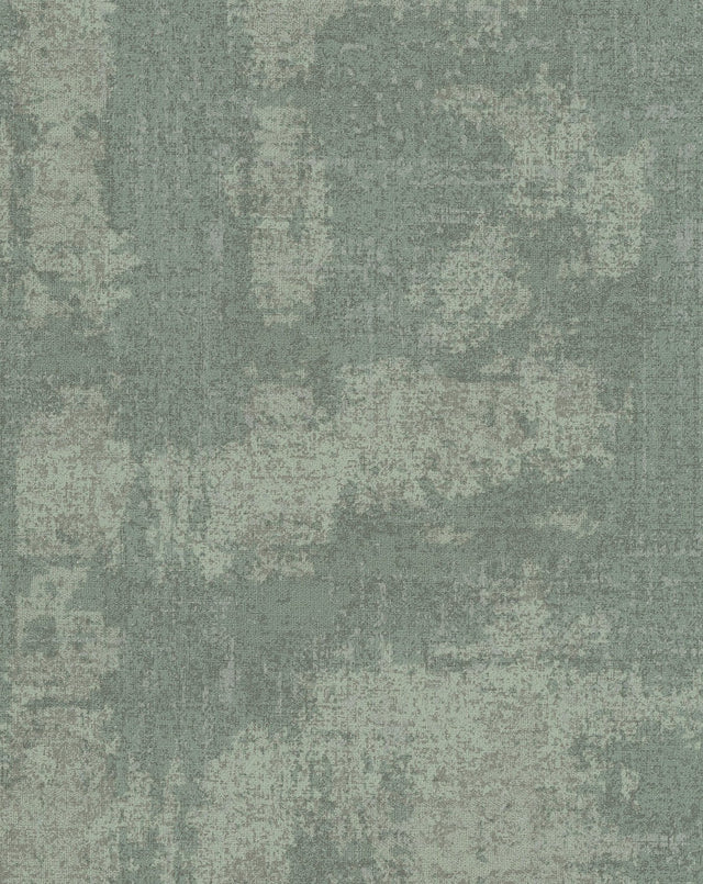 React Jade Distressed Wallpaper with Industrial Graphics Texture - Warner 4140-3768