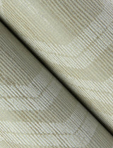 Burton Neutral Modern Ogee Wallpaper with Metallic Textured Geometric Pattern - A-Street Prints 4141-27100