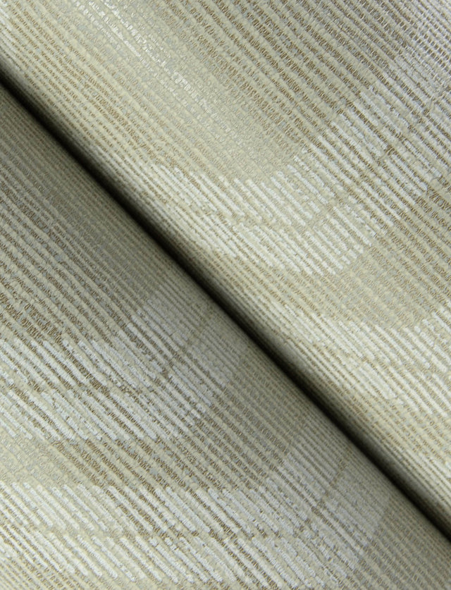 Burton Neutral Modern Ogee Wallpaper with Metallic Textured Geometric Pattern - A-Street Prints 4141-27100