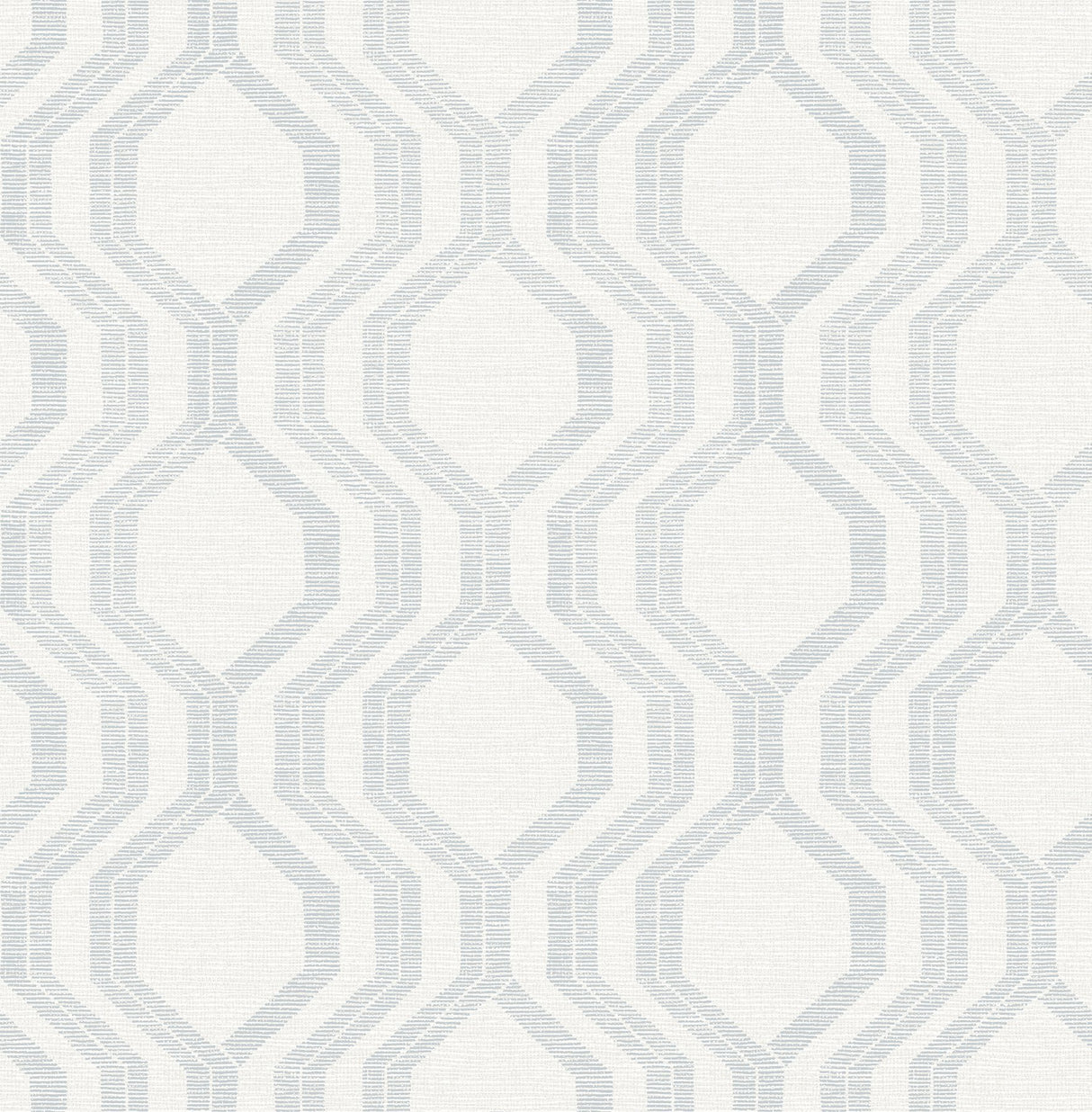 Burton Silver Modern Ogee Wallpaper with Metallic Textured Ogee Pattern - A?Street Prints 4141-27104