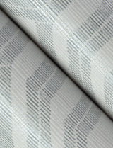 Burton Silver Modern Ogee Wallpaper with Metallic Textured Ogee Pattern - A?Street Prints 4141-27104