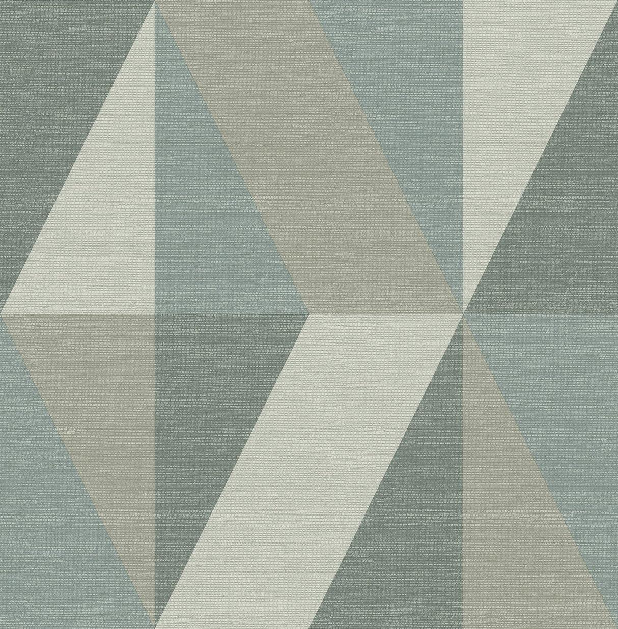 Winslow Green Geometric Faux Grasscloth Wallpaper with Masculine Graphics Style - A-Street Prints 4141-27106