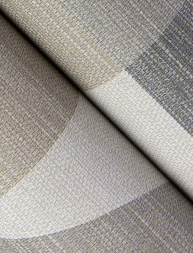 Winslow Stone Geometric Faux Grasscloth Wallpaper with Metallic Textured Raised Ink - A-Street Prints 4141-27107