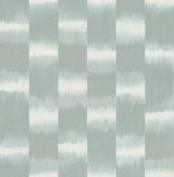 Baldwin Teal Shibori Stripe Wallpaper with Modern Graphic Stripe Pattern - A-Street Prints 4141-27116