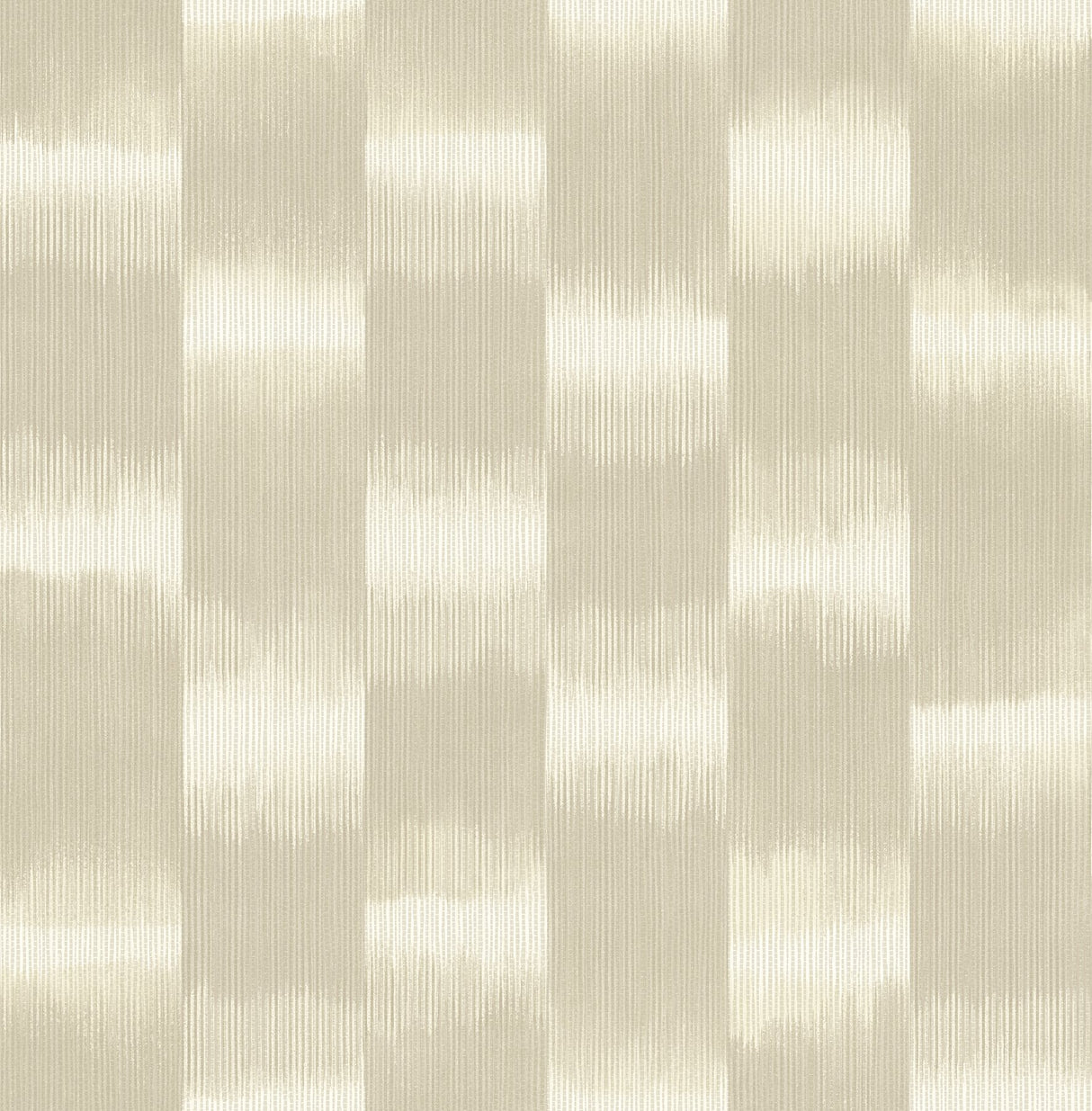 Baldwin Champagne Shibori Stripe Wallpaper with Modern Stripes Pattern, Textured Metallic Raised Ink - Brewster 4141-27118