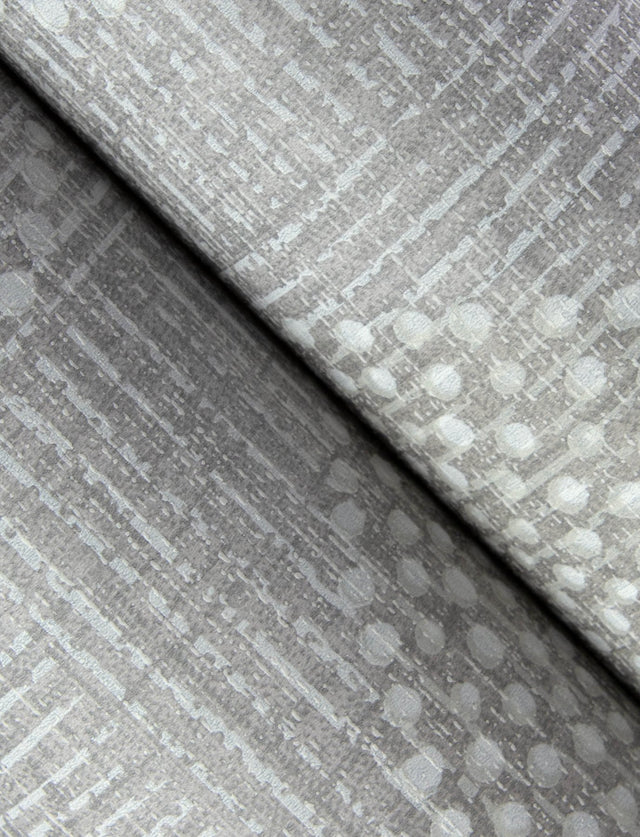 Salma Grey Medallion Wallpaper with Raised Ink Textured Medallions - A-Street Prints 4141-27121