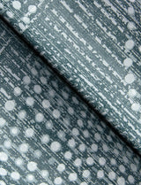 Salma Denim Medallion Wallpaper with Raised Ink Bohemian Graphics - A-Street Prints 4141-27123