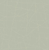 Alcott Sage Dotted Wallpaper with Metallic Geometric Dot Motif - A-Street Prints 4141-27124