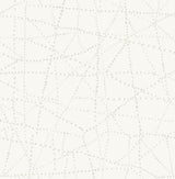 Alcott Ivory Dotted Wallpaper with Metallic Geometric Dot Pattern - A-Street Prints 4141-27125
