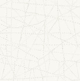 Alcott Ivory Dotted Wallpaper with Metallic Geometric Dot Pattern - A-Street Prints 4141-27125SAM